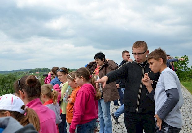 Pielgrzymka liturgicznej służby ołtarza do Kalwarii Pacławskiej