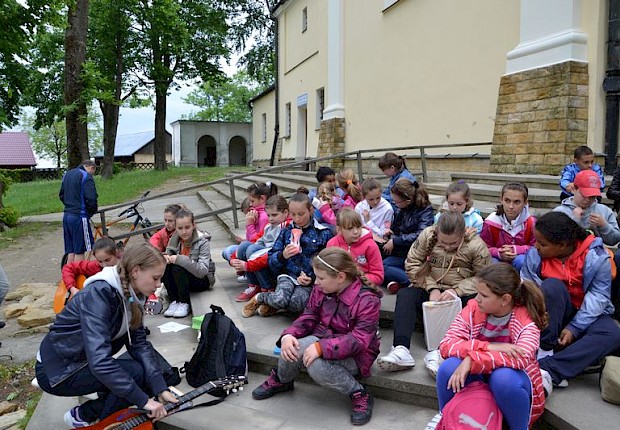 Pielgrzymka liturgicznej służby ołtarza do Kalwarii Pacławskiej