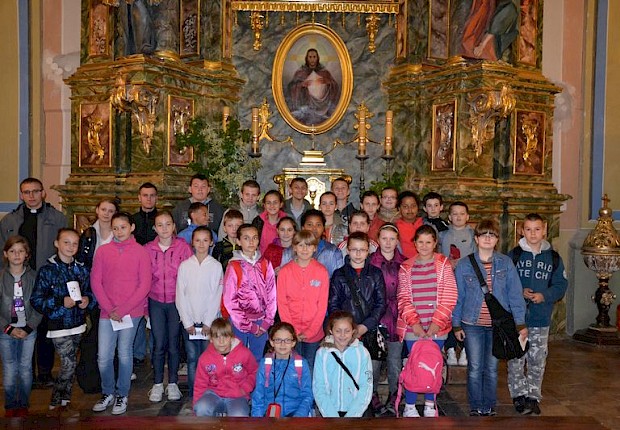 Pielgrzymka liturgicznej służby ołtarza do Kalwarii Pacławskiej