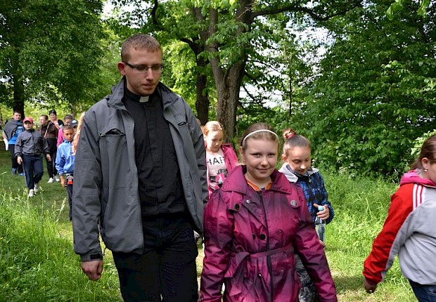 Pielgrzymka liturgicznej służby ołtarza do Kalwarii Pacławskiej