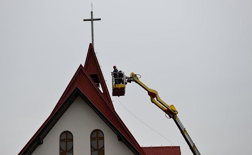 Montaż instalacji odgromowej