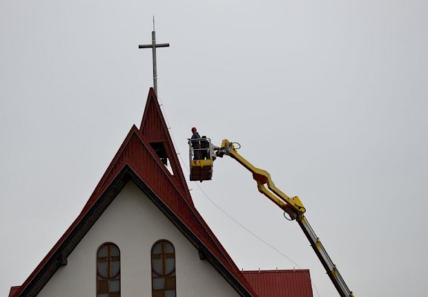 Montaż instalacji odgromowej