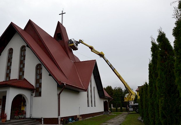 Montaż instalacji odgromowej
