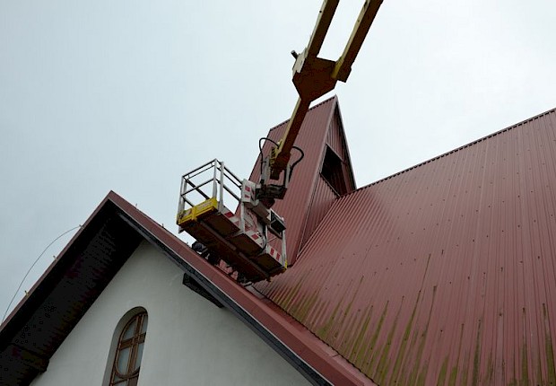 Montaż instalacji odgromowej