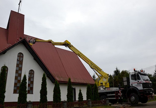 Montaż instalacji odgromowej