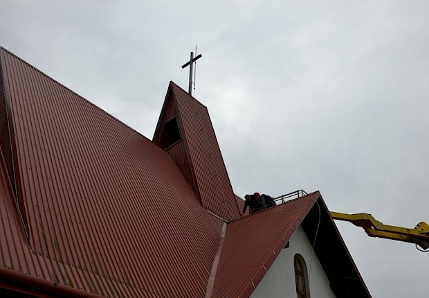 Montaż instalacji odgromowej