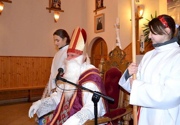 Spotkanie ze św. Mikołajem