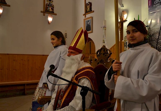 Spotkanie ze św. Mikołajem