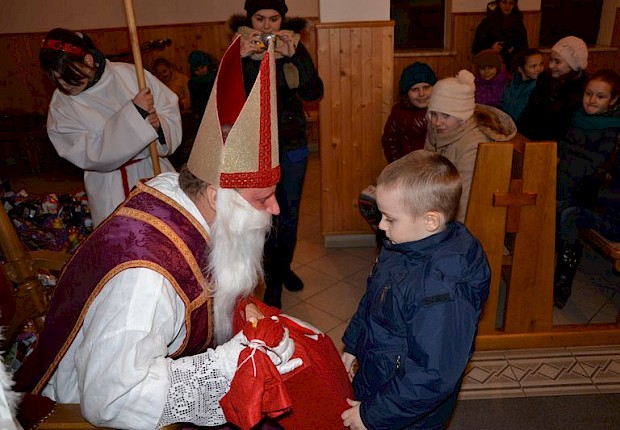 Spotkanie ze św. Mikołajem