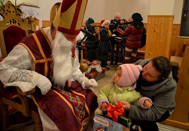 Spotkanie ze św. Mikołajem