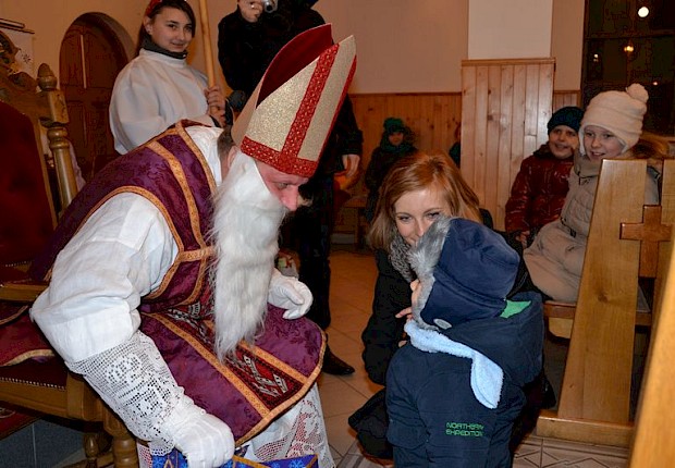 Spotkanie ze św. Mikołajem