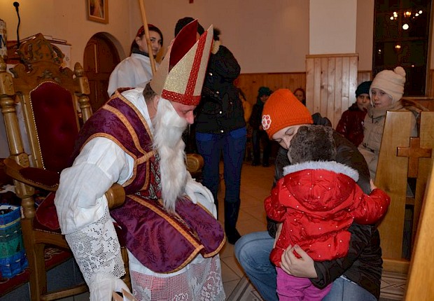 Spotkanie ze św. Mikołajem