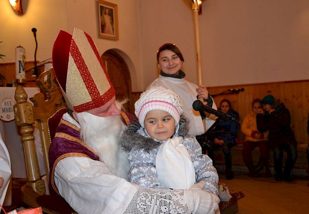 Spotkanie ze św. Mikołajem