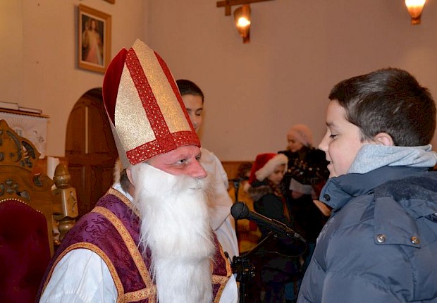 Spotkanie ze św. Mikołajem