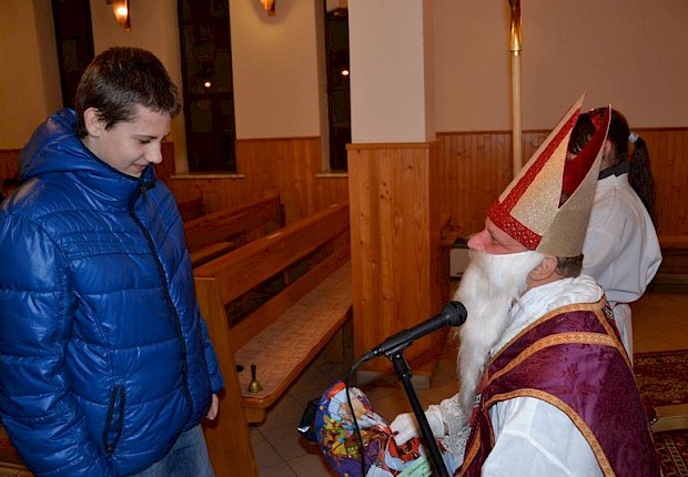 Spotkanie ze św. Mikołajem