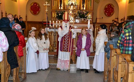 Spotkanie ze św. Mikołajem