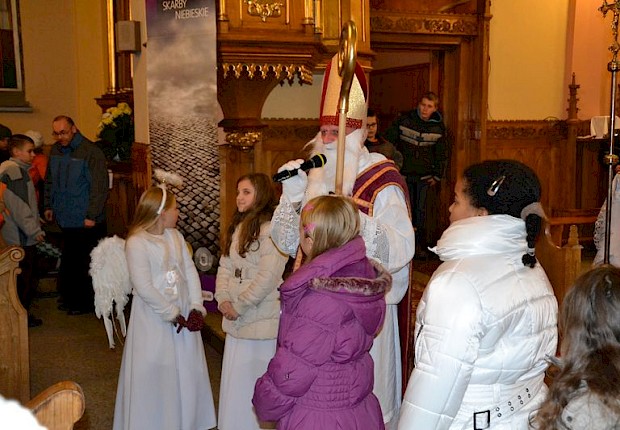 Spotkanie ze św. Mikołajem