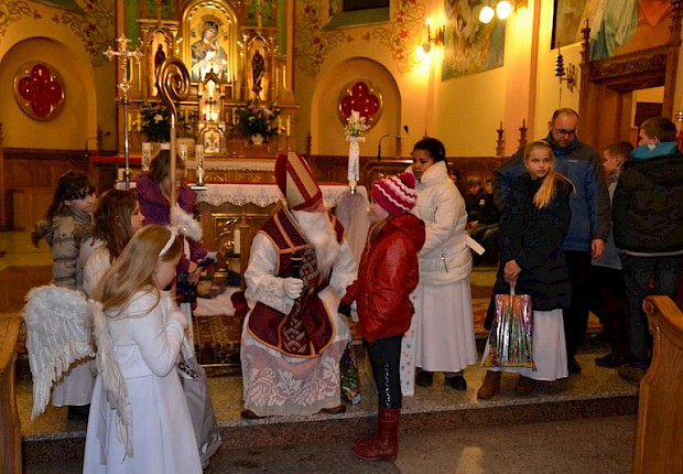 Spotkanie ze św. Mikołajem