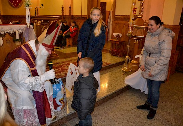 Spotkanie ze św. Mikołajem