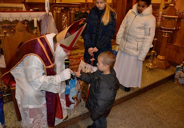 Spotkanie ze św. Mikołajem