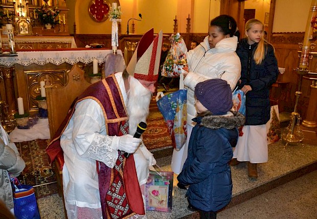Spotkanie ze św. Mikołajem