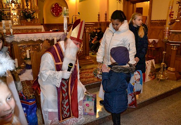 Spotkanie ze św. Mikołajem