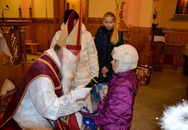 Spotkanie ze św. Mikołajem