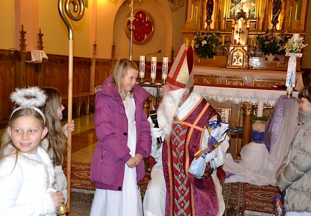 Spotkanie ze św. Mikołajem