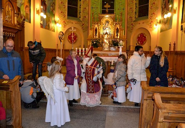 Spotkanie ze św. Mikołajem