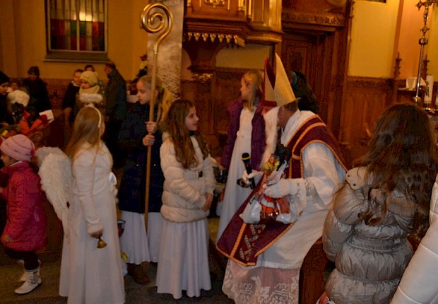 Spotkanie ze św. Mikołajem