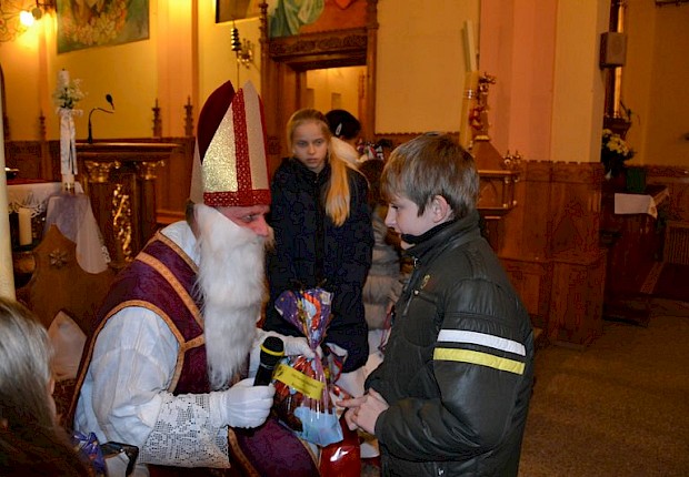 Spotkanie ze św. Mikołajem