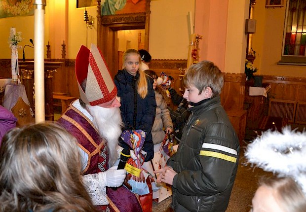 Spotkanie ze św. Mikołajem