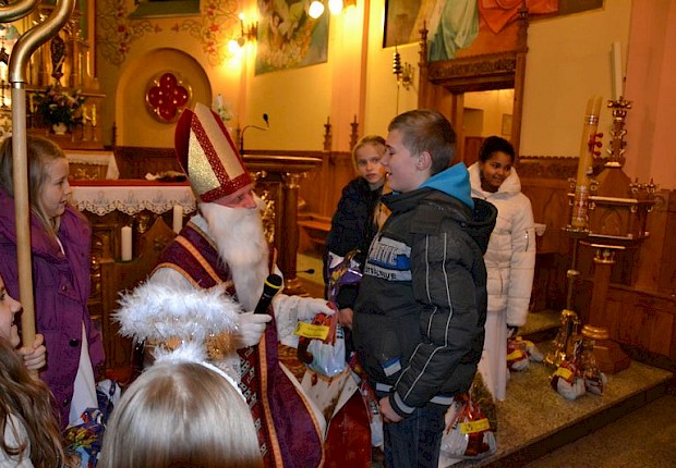 Spotkanie ze św. Mikołajem