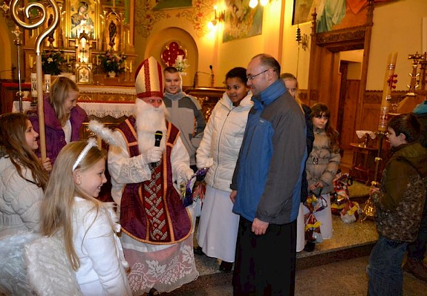 Spotkanie ze św. Mikołajem