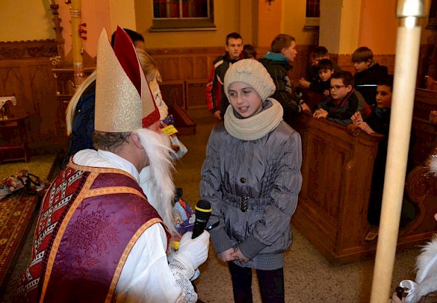Spotkanie ze św. Mikołajem