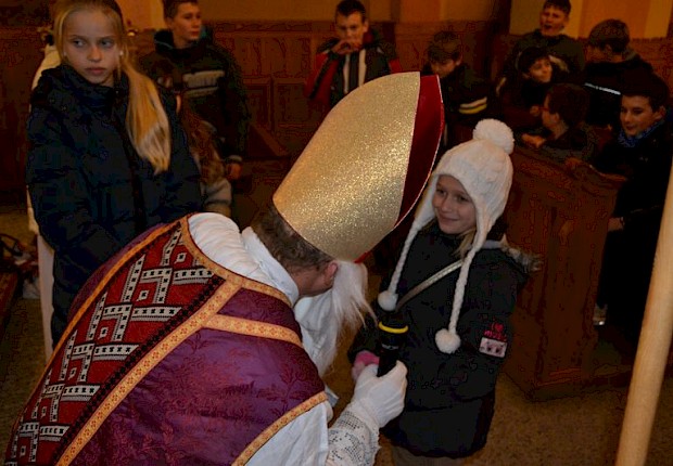 Spotkanie ze św. Mikołajem