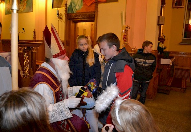 Spotkanie ze św. Mikołajem