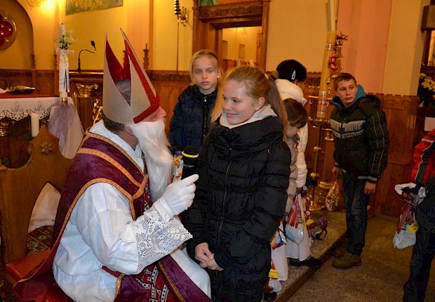 Spotkanie ze św. Mikołajem