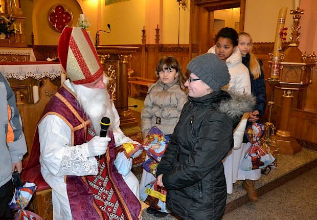 Spotkanie ze św. Mikołajem