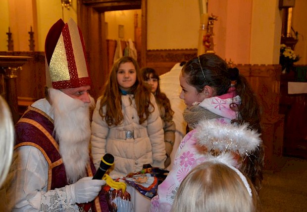 Spotkanie ze św. Mikołajem