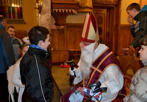 Spotkanie ze św. Mikołajem