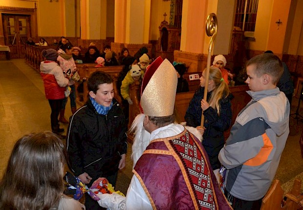Spotkanie ze św. Mikołajem