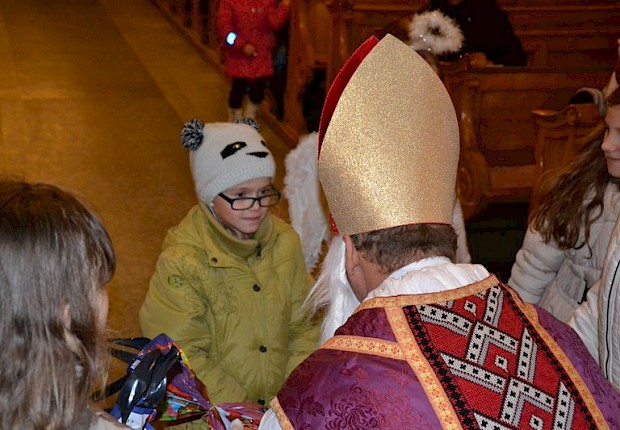 Spotkanie ze św. Mikołajem