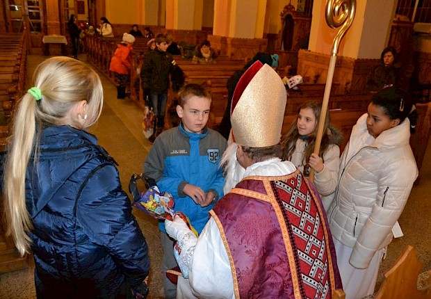 Spotkanie ze św. Mikołajem
