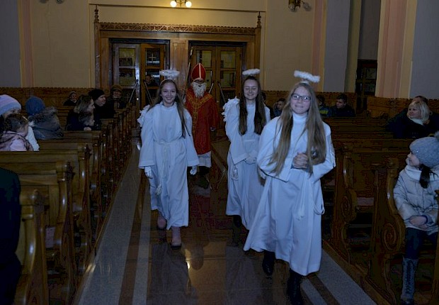 Spotkanie ze św. Mikołajem