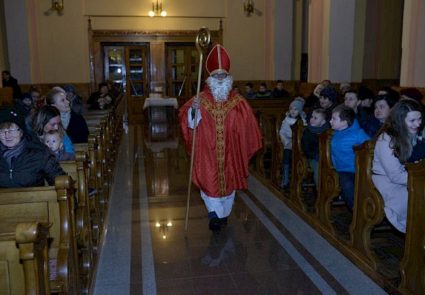 Spotkanie ze św. Mikołajem