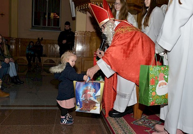 Spotkanie ze św. Mikołajem