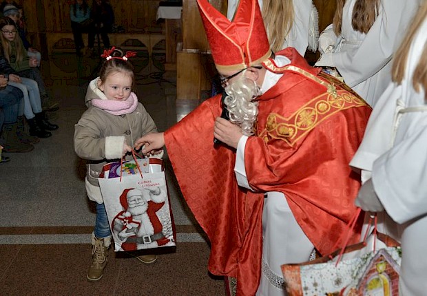 Spotkanie ze św. Mikołajem