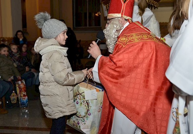 Spotkanie ze św. Mikołajem
