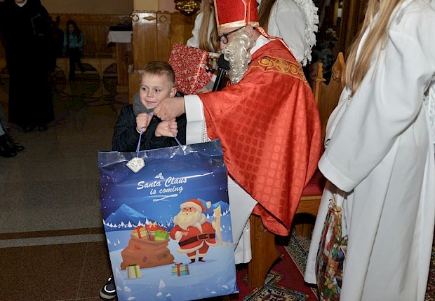Spotkanie ze św. Mikołajem